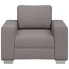vidaXL Bank Taupe 100 x 77 x 82 cm Stof
