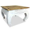 vidaXL Bijzettafel 50x50x35 cm massief mahoniehout