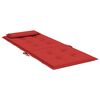 vidaXL Stoelkussens 6 st hoge rug oxford stof rood