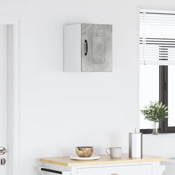 vidaXL Keukenkast Kalmar Beton Grijs 30 x 31 x 40 cm Bewerkt hout