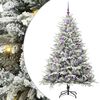 vidaXL Artificial Pre-lit Kerstboom met Ballenset Groen 150 cm