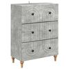 vidaXL Ladenkast Betongrijs 66 x 34,5 x 90 cm Bewerkt hout