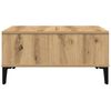 vidaXL Salontafel Artisan Eiken 60 x 60 x 30 cm