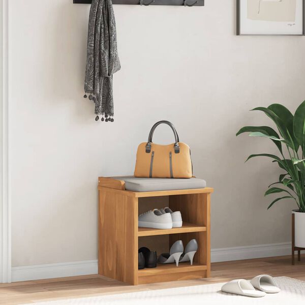 vidaXL Gangbankje SANDNES 45x40x50 cm massief grenenhout