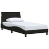 vidaXL Bedframe zonder matras "Hanko" 100x200 cm stof zwart