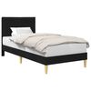 vidaXL Bedframe met hoofdeinde Zwart 90 x 190 cm Stof