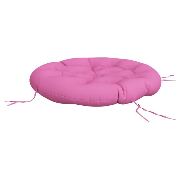 vidaXL Zitkussen rond &Oslash; 100x11 cm oxford stof roze