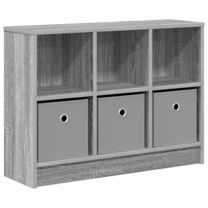 vidaXL Dressoir Grijs Sonoma 73,5 x 22,5 x 53,5 cm