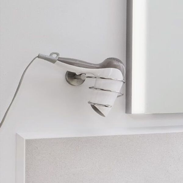 Kleine Wolke F&ouml;hnhouder allegra chroomkleurig