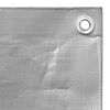 vidaXL Dekzeil 260 g/m&sup2; 8x12 m HDPE grijs