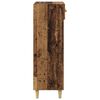 vidaXL Schoenenkast met lade Oudhout 60 x 35 x 105 cm Bewerkt hout