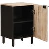 vidaXL Badkamerkast met plank Wit 38 x 33 x 58 cm Massief Mango Hout