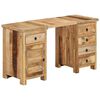 vidaXL Bureau 140x50x77 cm massief mangohout