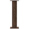 vidaXL Plantenstandaards 2 st 30x30x95 cm bewerkt hout bruin eiken