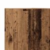 vidaXL TV-kast met LED -striplichten 4 pcs Oud hout Bewerkt hout
