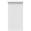 vidaXL Bureau 80x45x74 cm bewerkt hout wit
