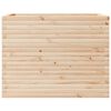 vidaXL Plantenbak 90x60x68,5 cm massief grenenhout
