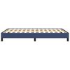 vidaXL Bedframe zonder matras 120x200 cm stof blauw