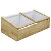 vidaXL Kas 100x50x35 cm ge&iuml;mpregneerd grenenhout