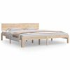vidaXL Bedframe massief hout 180x200 cm