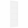 vidaXL Binnendeur 83 x 232 cm Multiplex Wit