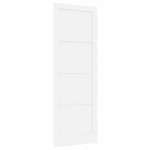 vidaXL Binnendeur 83 x 232 cm Multiplex Wit