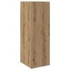 vidaXL Tv-meubel 30,5x30x90 cm bewerkt hout artisanaal eikenkleurig