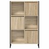 vidaXL Boekenkast Sonoma 68 x 30 x 108.5 cm Bewerkt hout