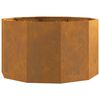 vidaXL Plantenbak Roestig 90 x 90 x 50 cm Cortenstaal