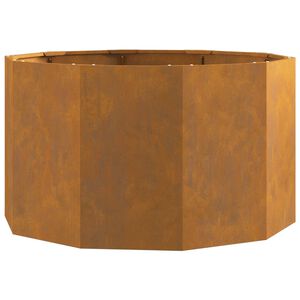vidaXL Plantenbak Roestig 90 x 90 x 50 cm Cortenstaal
