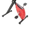 vidaXL Hometrainer X-bike bandweerstand rood