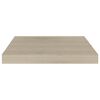 vidaXL Wandschappen zwevend 2 st 40x23x3,8 cm MDF eikenkleurig
