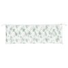 vidaXL Tuinbankkussens 2 st bladpatroon 150x50x7 cm stof