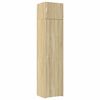 vidaXL Opbergkast smal 50x42,5x225 cm bewerkt hout sonoma eikenkleurig