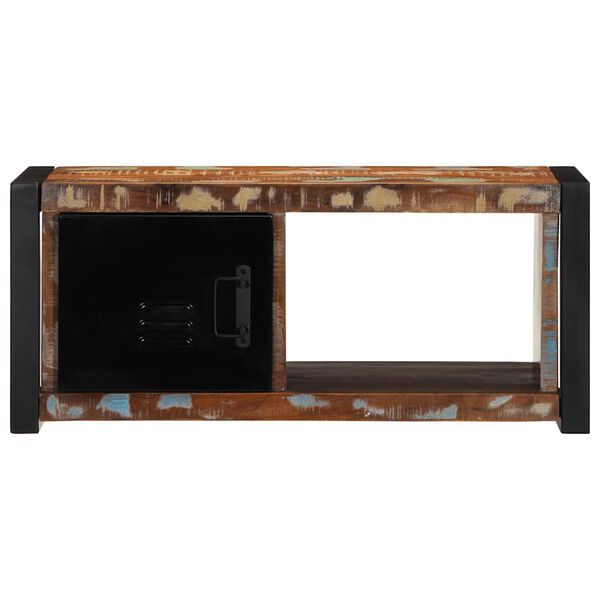 vidaXL Tv-meubel 80x30x35 cm massief gerecycled hout