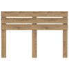 vidaXL Hoofdbord Artisan Eiken 160 cm Bewerkt hout