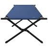 vidaXL Opvouwbaar Camping Bed 2 pcs Blauw 210 x 80 x 46 cm Oxford stof