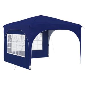 vidaXL Pop-up partytent 290 x 290 x 245 cm Blauw