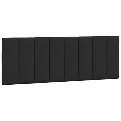 vidaXL Bedframe met hoofdeinde fluweel zwart 120x200 cm