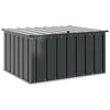 vidaXL Tuinopslagdoos Zwart 101 x 82 x 50 cm Staal