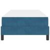 vidaXL Boxspringbed met matras Donkerblauw 90 x 190 cm Stof