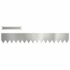 vidaXL Tuinrand 50 st 100 x 0,05 x 15 cm Gegalvaniseerd staal Zilver