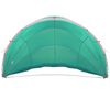 vidaXL Pooldome Groen 546 x 516 x 250 cm 185T polyester met PU-coating