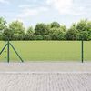 vidaXL Afrasteringspaal Groen 25 x 0,6 m (25 x 25 mm gaas)