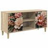vidaXL Tv-meubel BORNE 102 x 33 x 50 cm Sonoma Bewerkt hout