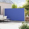 vidaXL Tuinscherm uittrekbaar 200x500 cm blauw