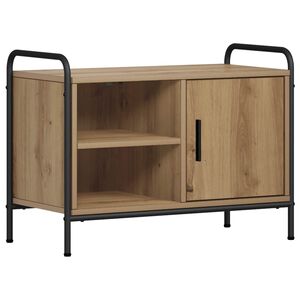 vidaXL Tv-meubel 67,5 x 33 x 50 cm Artisanaal eiken