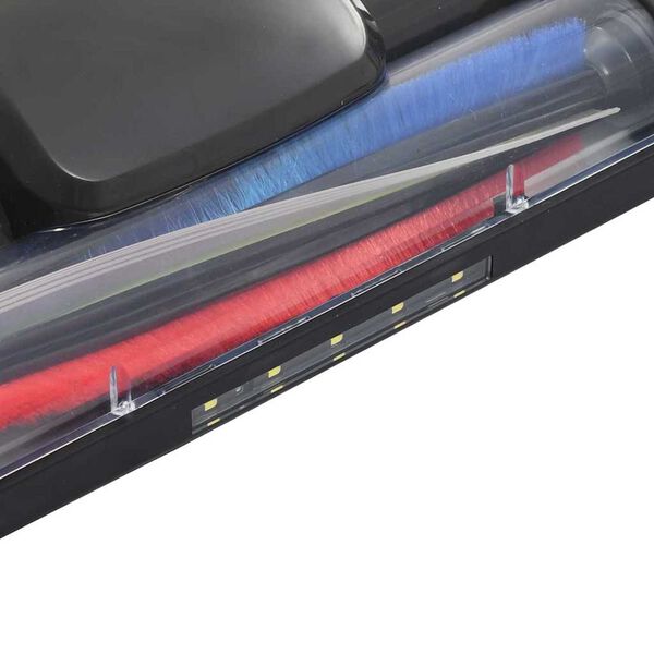 vidaXL Stofzuiger Verstelbaar Paars 23.5 x 23 x 112.5 cm Aluminium