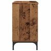 vidaXL Badkamertenk te kast Oud Hout 60,5 x 33,5 x 61 cm Bewerkt hout