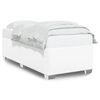 vidaXL Bedframe kunstleer wit 90x200 cm